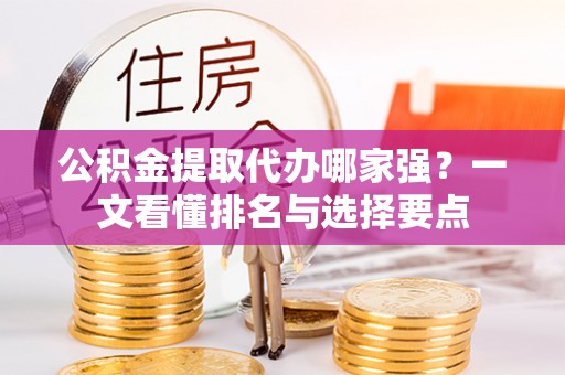 铜锣公积金提取代办哪家强？一文看懂排名与选择要点